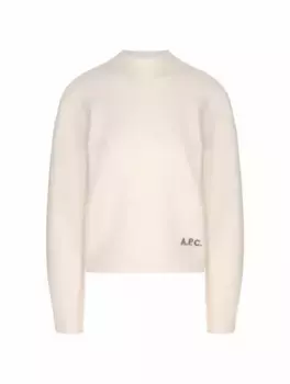 Шерстяной джемпер Esther A.P.C., белый