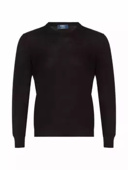 Шерстяной джемпер Fedeli, черный