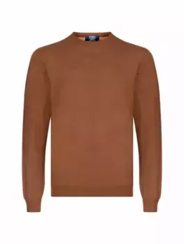 Шерстяной джемпер Fedeli, коричневый