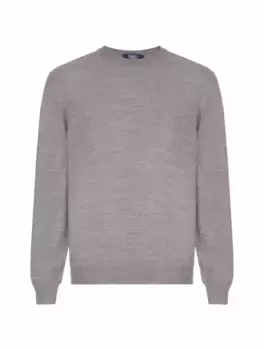 Шерстяной джемпер Fedeli, серый