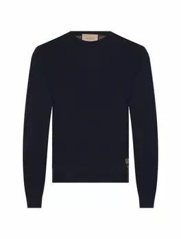 Шерстяной джемпер Horsebit Gucci