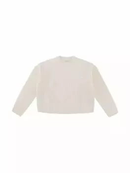 Шерстяной джемпер Il Gufo, белый