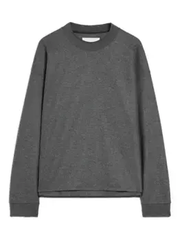 Шерстяной джемпер JIL SANDER, серый