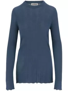 Шерстяной джемпер Jil Sander, синий