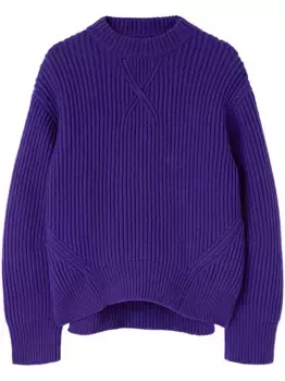 Шерстяной джемпер JIL SANDER, синий