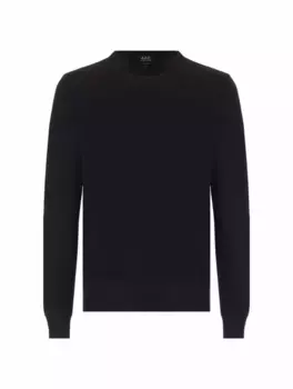 Шерстяной джемпер King A.P.C., тёмно-синий