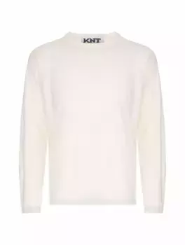 Шерстяной джемпер Kiton, белый