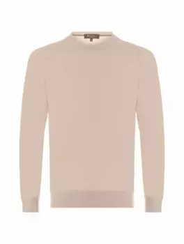 Шерстяной джемпер Loro Piana, бежевый