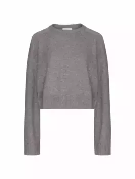 Шерстяной джемпер LouLou de Saison, серый