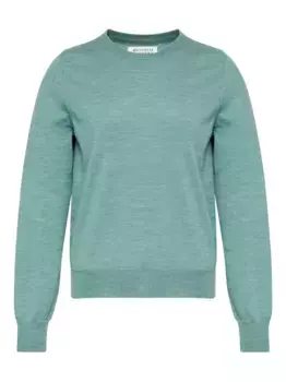 Шерстяной джемпер MAISON MARGIELA, зеленый