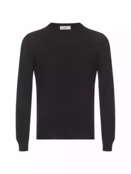 Шерстяной джемпер Mauro Ottaviani, черный