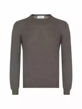 Шерстяной джемпер Mauro Ottaviani, серый
