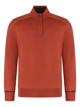 Шерстяной джемпер Paul & Shark, красный