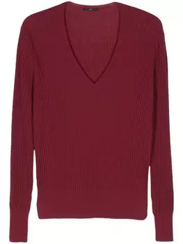 Шерстяной джемпер SAPIO, красный