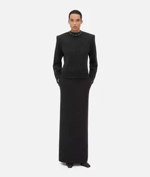 Шерстяной джемпер, сшитый на заказ Bottega Veneta