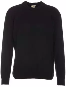 Шерстяной джемпер Ten C, черный