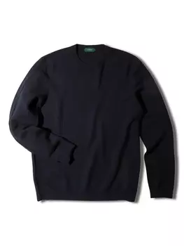 Шерстяной джемпер Zanone, синий