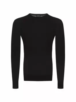 Шерстяной джемпер Zegna, черный