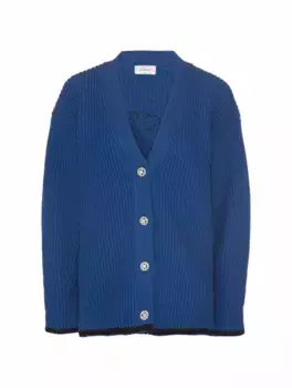 Шерстяной кардиган Arrows Off-White, синий