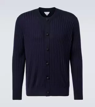 Шерстяной кардиган Bottega Veneta, Abyss