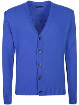 Шерстяной кардиган Cenere GB, синий