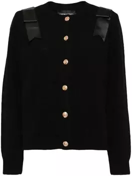 Шерстяной кардиган Cynthia Rowley, черный