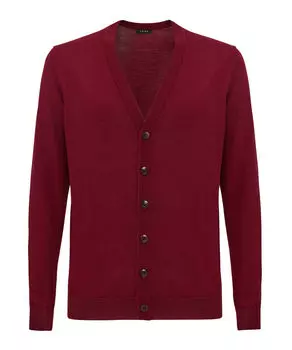 Шерстяной кардиган Falke, красный