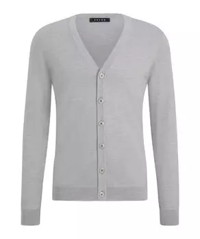 Шерстяной кардиган Falke, серый