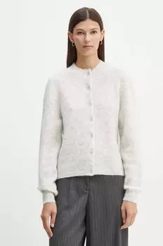 Шерстяной кардиган Gestuz, серый