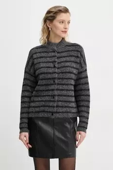 Шерстяной кардиган Gestuz, серый