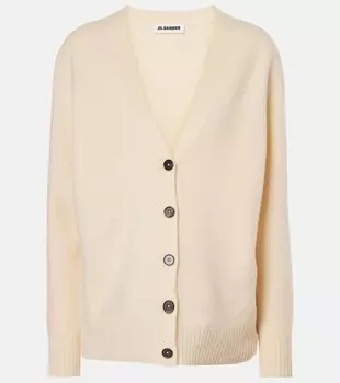 Шерстяной кардиган Jil Sander, Natural