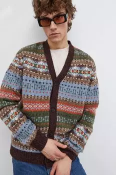 Шерстяной кардиган Les Deux, мультиколор