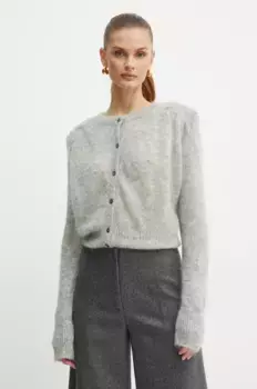 Шерстяной кардиган Liviana Conti, серый