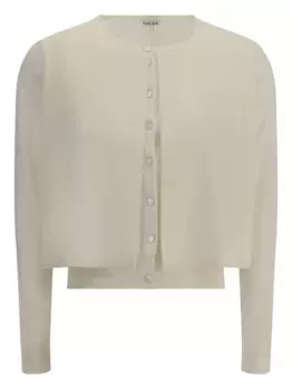 Шерстяной кардиган LOEWE, нейтральный