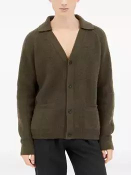 Шерстяной кардиган Mhl By Margaret Howell, зеленый