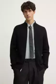 Шерстяной кардиган Michael Kors, черный