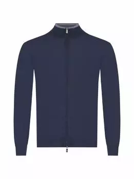 Шерстяной кардиган на молнии Fedeli