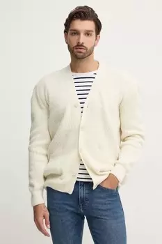 Шерстяной кардиган Paul&Shark, бежевый