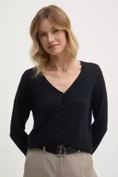 Шерстяной кардиган Sandro Ferrone, черный