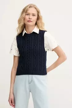 Шерстяной кардиган Sisley, черный