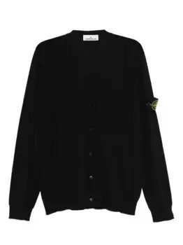 Шерстяной кардиган Stone Island, синий
