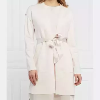 Шерстяной кардиган свободного кроя Marc Cain, розовый