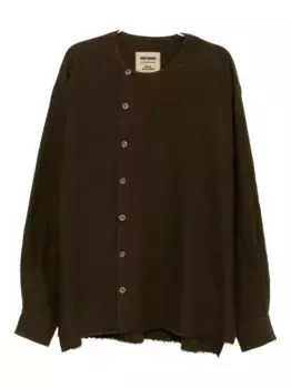 Шерстяной кардиган Uma Wang, коричневый