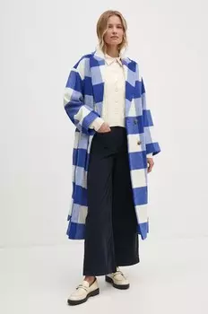 Шерстяной кардиган United Colors of Benetton, бежевый