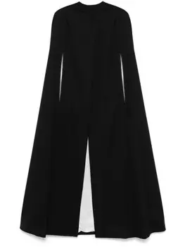 Шерстяной кейп Brioni, черный