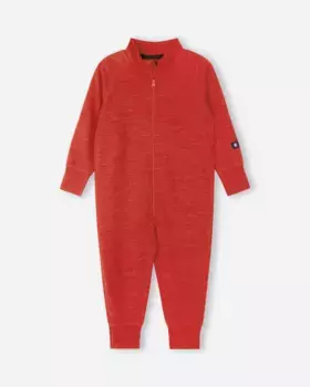 Шерстяной комбинезон для малышей Parvin Reima, цвет Tomato Red