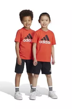 Шерстяной комплект adidas для мальчика/девочки LK BL CO T SET, оранжевый