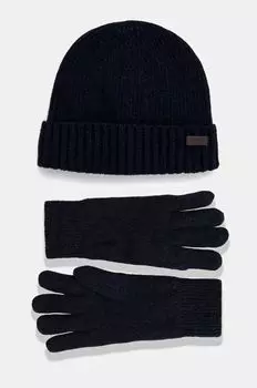 Шерстяной комплект Barbour, темно-синий