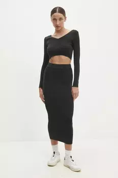 Шерстяной костюм Answear Lab, черный