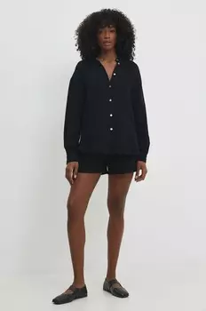 Шерстяной костюм Answear Lab, черный